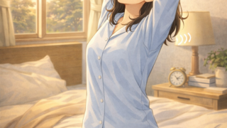 朝起きた時に背中が重くありませんか？姿勢のクセが原因かも