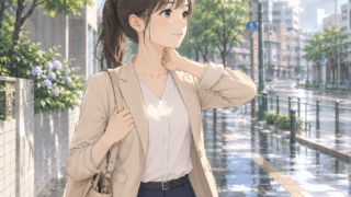 雨上がりの首こりがつらい方へ
